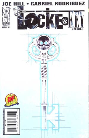 Locke & Key #1 DF Exclusive Rare Negative Cover