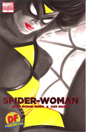 Spider-Woman Vol 4 #1 DF Exclusive Alex Ross Spot Color Variant Cover