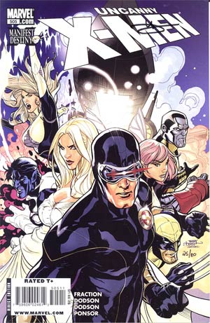 Uncanny X-Men #505 Cover C DF Signed By Terry Dodson