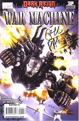 War Machine Vol 2 #1 Cover C DF Signed By Greg Pak