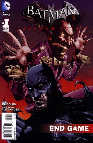 Batman Arkham City End Game #1 Cover A Regular Jason Shawn Alexander Cover