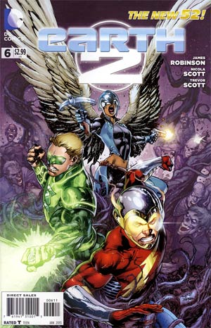 Earth 2 #6 Regular Ivan Reis Cover