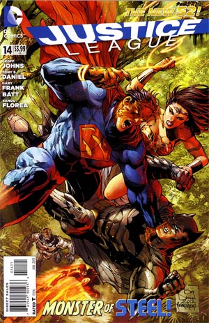 Justice League Vol 2 #14 Regular Tony S Daniel Cover