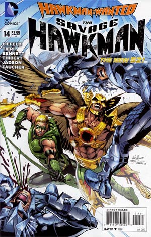 Savage Hawkman #14 (Hawkman Wanted Part 1)