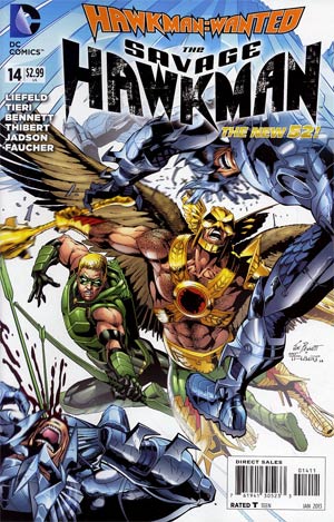 Savage Hawkman #14 (Hawkman Wanted Part 1)