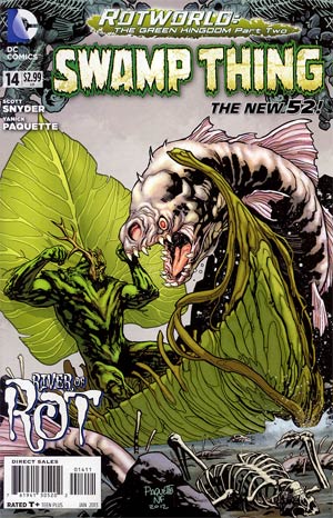 Swamp Thing Vol 5 #14 Regular Yanick Paquette Cover