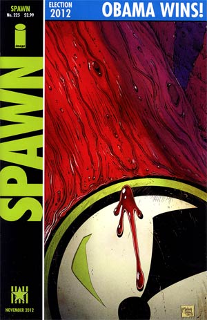 Spawn #225 Cover A Regular Barack Obama Cover