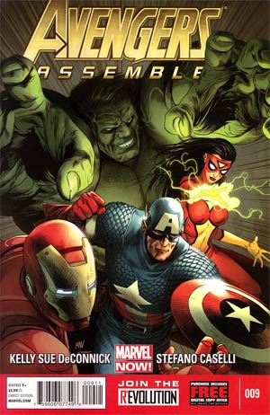 Avengers Assemble #9 Regular Steve McNiven Cover