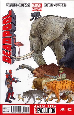 Deadpool Vol 4 #2 1st Ptg Regular Geof Darrow Cover