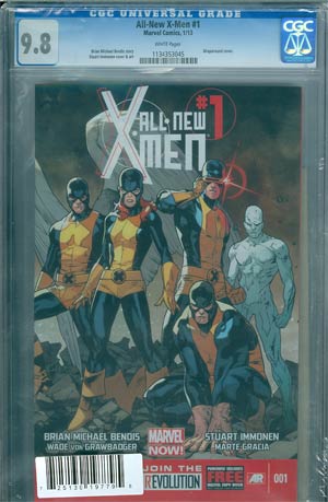 All-New X-Men #1 Cover N DF CGC 9.8