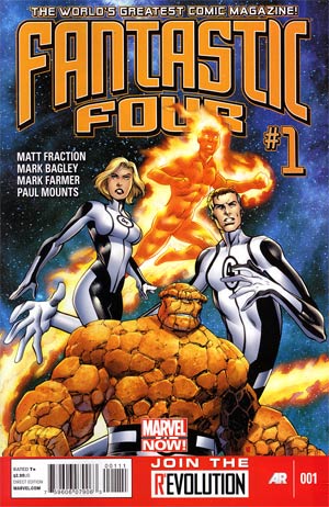 Fantastic Four Vol 4 #1 Cover A Regular Mark Bagley Cover