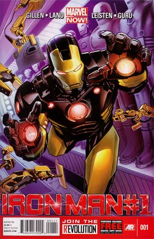 Iron Man Vol 5 #1 Cover A 1st Ptg Regular Greg Land Cover