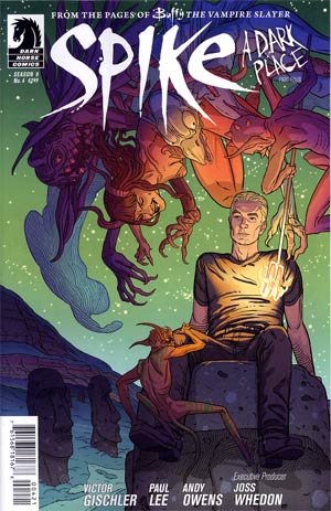 Buffy The Vampire Slayer Spike #4 Variant Steve Morris Cover