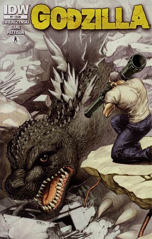 Godzilla Vol 2 #7 Cover A Regular EJ Su Cover