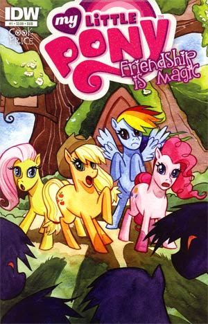 My Little Pony Friendship Is Magic #1 Cover Z-D Variant Jill Thompson Subscription Cover