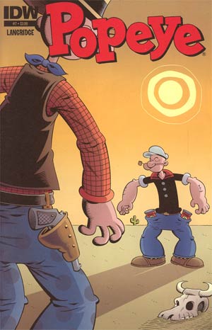 Popeye Vol 3 #7 Regular Roger Langridge Cover