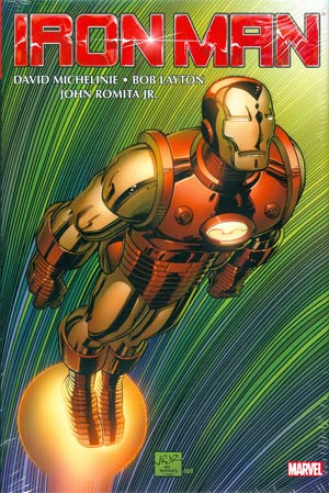 Iron Man By David Michelinie Bob Layton & John Romita Jr Omnibus Vol 1 HC Book Market John Romita Jr Cover