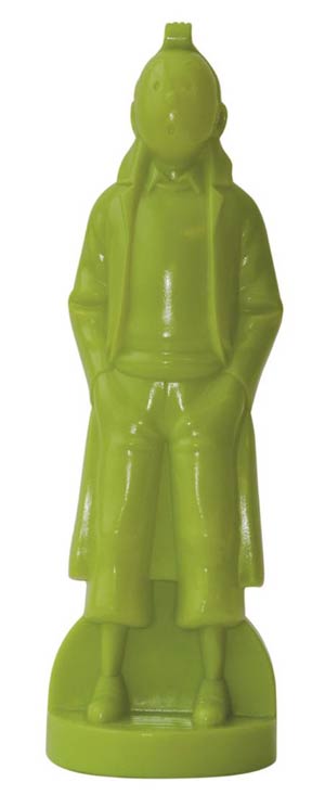 Tintin Oscar Plastique Figurine - Green