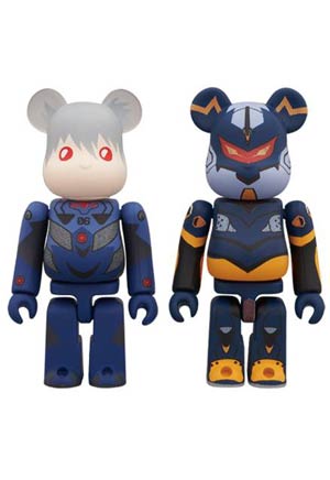Neon Genesis Evangelion 2.0 Version D Bearbrick 2-Pack
