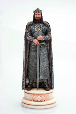 Lord Of The Rings Chess Figurine Collection Magazine #1 Aragorn White King