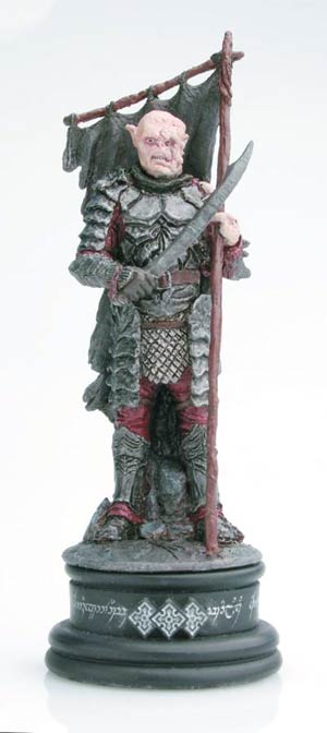 Lord Of The Rings Chess Figurine Collection Magazine #2 Gothmog Black Bishop