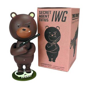 IWG 7-Inch Vinyl Figure - Secret Agent Titus