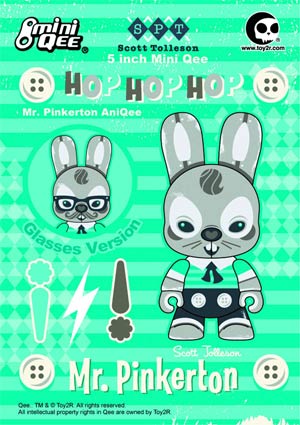 Mr Pinkerton AniQee Mini Qee 5-Inch Vinyl Figure