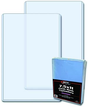 Comic Book Toploader 10-Pack