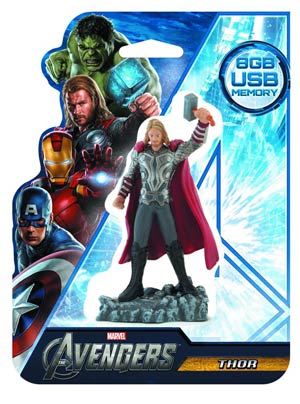 Avengers 8GB Figural Flash Drive - Thor