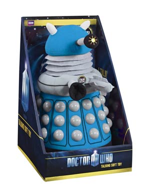 Doctor Who Deluxe Talking Dalek Plush - Blue
