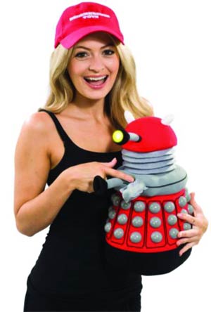 Doctor Who Deluxe Talking Dalek Plush - Red