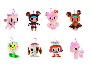 tokidoki Donutella Mini Plush Blind Mystery Box 24-Piece Display