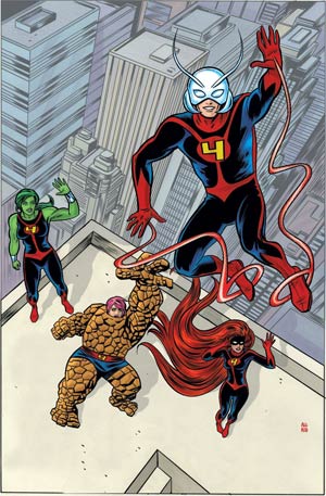 FF Marvel Now By Mike Allred Poster