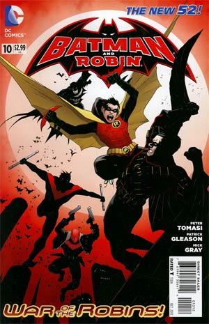 Batman And Robin Vol 2 #10 Cover B 2nd Ptg