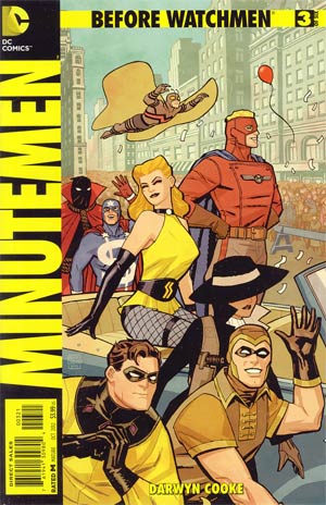 Before Watchmen Minutemen #3 Cover B Incentive Cliff Chiang Variant Cover