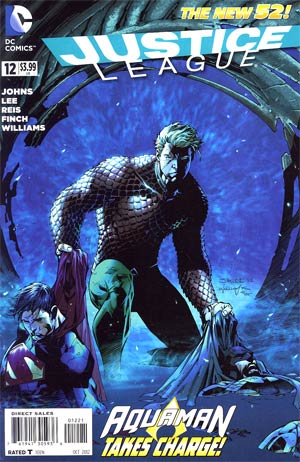 Justice League Vol 2 #12 Variant Jim Lee Cover