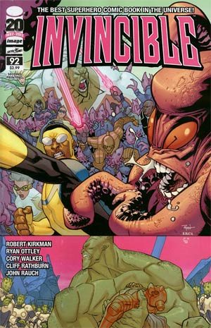 Invincible #92 Cover B 2nd Ptg
