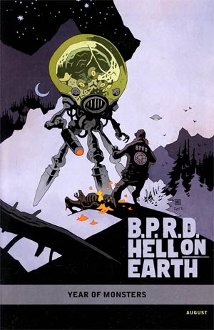 BPRD Hell On Earth Return Of The Master #1 Cover B Incentive Mike Mignola Year Of Monsters Variant Cover