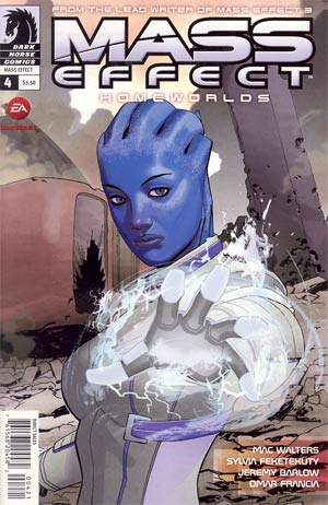 Mass Effect Homeworlds #4 Incentive Mike Hawthorne Variant Cover