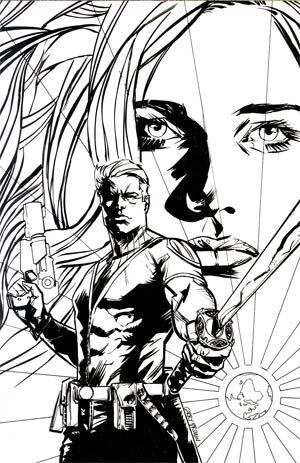 Higher Earth #4 Incentive Garry Brown Virgin Sketch Cover