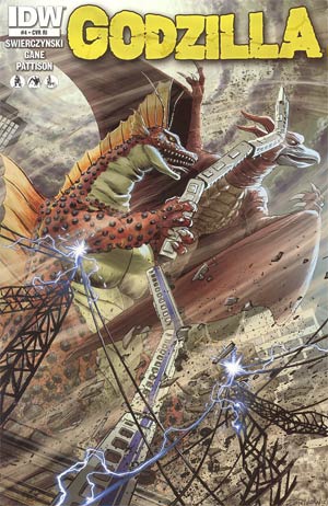 Godzilla Vol 2 #4 Cover C Incentive Jeff Zornow Variant Cover