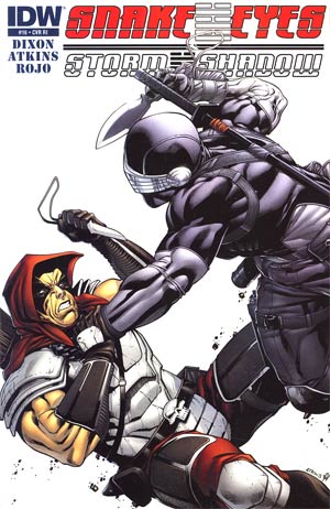 Snake Eyes & Storm Shadow #16 Cover B Incentive Robert Atkins Variant Cover