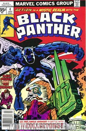 Black Panther Vol 1 #4 Cover B 35-Cent Variant Edition