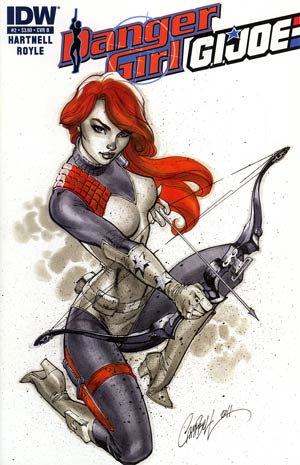 Danger Girl GI Joe #2 Cover B J Scott Campbell GI Joe Character