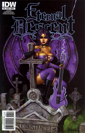 Eternal Descent Vol 2 #6 Cover A Scott Lewis