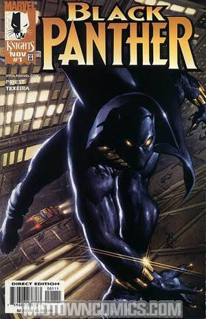 Black Panther Vol 3 #1 Cover A Regular Mark Texeira Cover