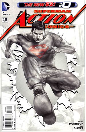 Action Comics Vol 2 #0 Cover E Incentive Ben Oliver Sketch Cover