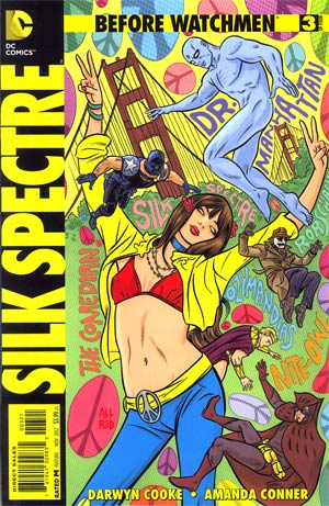 Before Watchmen Silk Spectre #3 Cover D Incentive Michael Allred Variant Cover