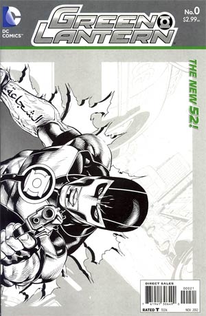 Green Lantern Vol 5 #0 Cover D Incentive Doug Mahnke Sketch Cover Recommended Back Issues