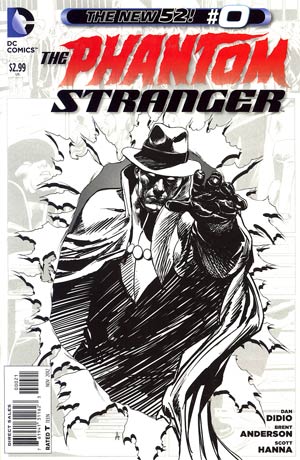 Phantom Stranger Vol 4 #0 Cover B Incentive Brent Anderson Sketch Cover